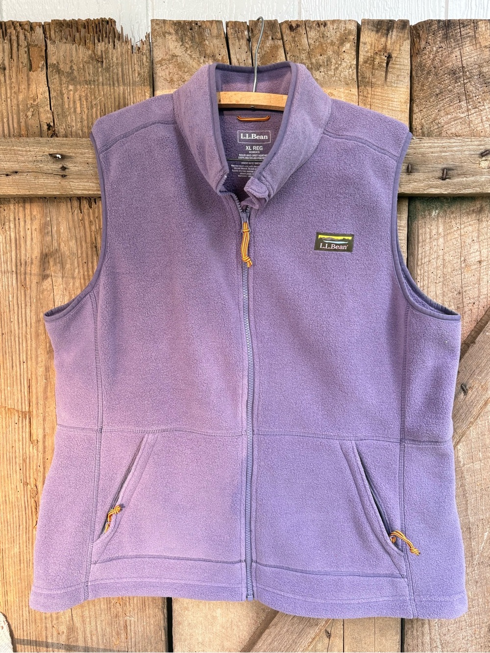 L.L. Bean Lavender Purple Fleece Vest for Kids